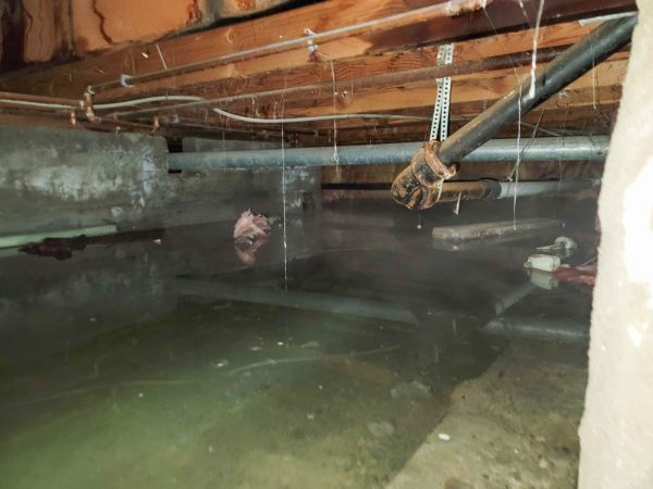Cost of Crawlspace Drainage in Huntington